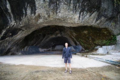 We continued hiking up and found more and more caves.