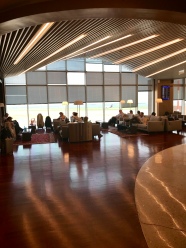 The airport had a fantastic lounge which we enjoyed immensely!